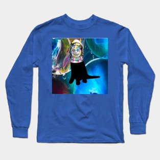 SPACE CAT COLORS Long Sleeve T-Shirt